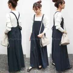 【SLOBE IENA】バックリボンワンピース◆