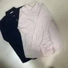 GU 長袖シャツ 2枚セット