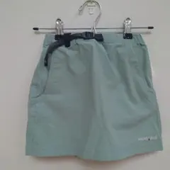 mont-bell 　キッズ　グリーンスカート　アウトドア　130