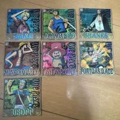 森永ウエハース　ワンピース キャラクターシールセット