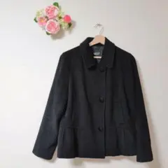 ★美品★ソニアリキエル アンゴラ混 ブラックジャケット 【46/2XL】のサムネイル