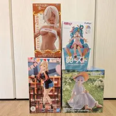 最新美少女フィギュア4点 喜多川海夢 初音ミク フリーレン