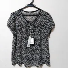 SOUP 半袖 ブラウス 帽子柄 シフォンのサムネイル