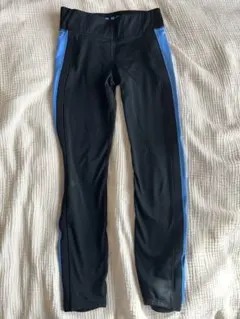 UNDER ARMOUR ブラック/ブルー スパッツ