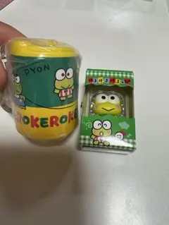 サンリオ　チョコボックス　けろけろけろっぴ、コインシリンダー　けろけろけろっぴ