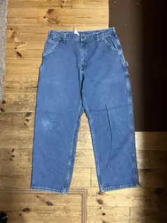 Nike SB〗 ワイドデニム ライトブルー 3XL - メルカリ