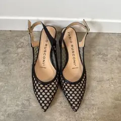 FABIO RUSCONI メッシュハイヒール 36