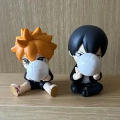 ハイキュー　かくれんぼフィギュア　日向翔陽　影山飛雄　2種セット