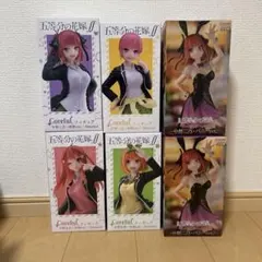 五等分の花嫁 Coreful trio-try-itフィギュア 6体セット