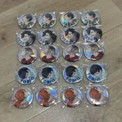 ハイキュー メタリック缶バッチ 20個まとめ売り