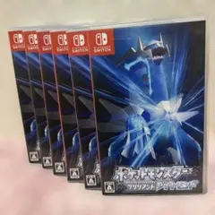 ポケットモンスター ブリリアントダイヤモンド Switch ソフト 6本