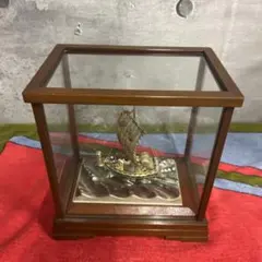 美品】銀線細工 フィリグリー 帆船 置物 シルバー925 21g 精巧な職人技