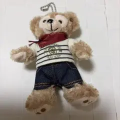 ダッフィー ぬいぐるみ 約15cm デニムショーツ キーホルダー　マスコットのサムネイル