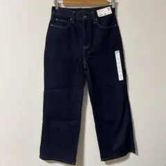 UNIQLO ワイドストレートジーンズ 24