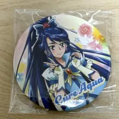 YESプリキュア5GOGO！キュアアクア 水無月かれん缶バッチとカード