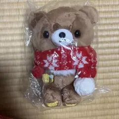 チャイロイコグマ あつめてぬいぐるみ　マフラー　冬