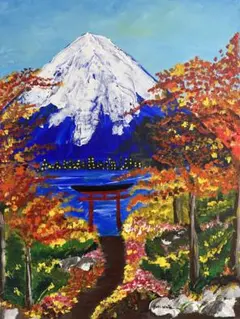 琳屋　りんや　富士山画家　「富嶽」真作保証　新品未使用　送料込みの金額です。 琳屋 りんや 富士山画家 「富嶽」真作保証 新品未使用 送料込みの金額