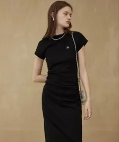 アレキサンダーワン ニット ロゴパッチ モックネックトップス - メルカリ