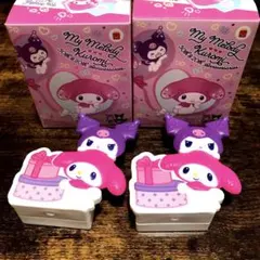 マクドナルド　ハッピーセット　マイメロディ&クロミ　マルチスタンド　二つセット