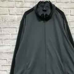 スタータージャージ　トラックジャケット　グレー2XL ロゴ刺繍88