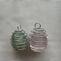 ma090 天然石ペンダントトップ 2個セット