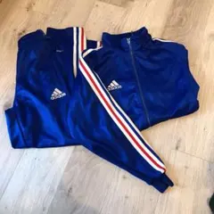 アディダス ジャージ 上下 セットアップ トリコロール
