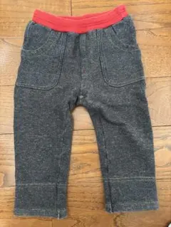 KP Boy チャコールグレー赤 ボトムス