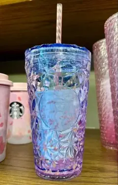 2本セットで スターバックス タンブラー バンピー プリズム オーロラ
