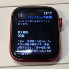 Apple Watch 6 レッドアルミニウム　44mm