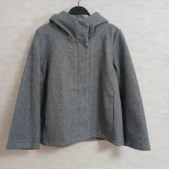 【未使用品】SEASON REASON　ショートダッフルコート　グレー　L