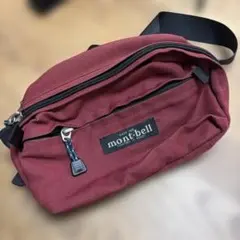 mont-bell ウエストバッグ ボディバッグ ボルドー