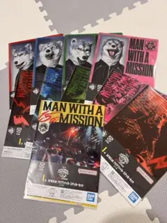 MAN WITH A MISSION クリアファイル 11枚セット MAN WITH A MISSION クリアファイル - メルカリ