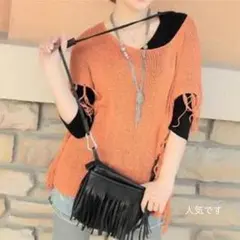 フリンジ レザー ショルダー バッグ ボヘミアン クラッチ ウエスタン