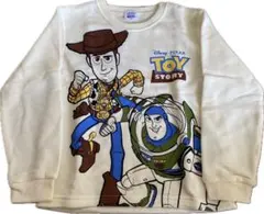 新品　130 ウッディ　バズライトイヤー　裏起毛　トレーナー　トイストーリー
