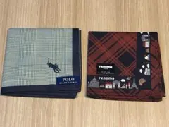Polo Ralph Lauren & renoma ハンカチセット