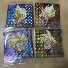 ドラゴンボールZ ウエハースシール 4枚セット