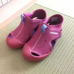 CONVERSE ピンク サンダル JPN 15センチのサムネイル