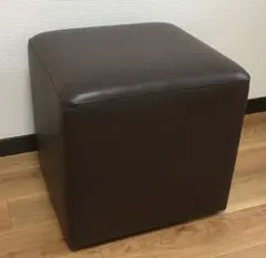 キューブスツール⭐︎茶⭐︎40㎝角