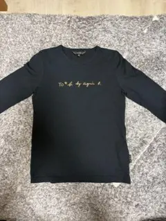 【特別値下】TO+be again h 長袖Tシャツ 黒