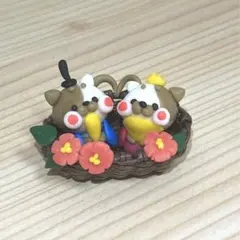 雛飾り　ひなまつり　もちもちねこ雛‼︎ ハンドメイド　ミニチュア　マスコット