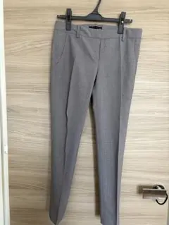 Theory グレー スラックス テーパード