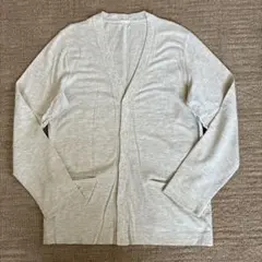 guライトグレー カーディガン L