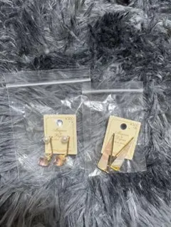 カラフルスタッドピアス2セット