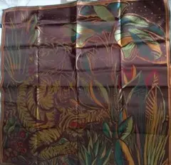 JIM THOMPSON ジムトンプソントロピカル柄　シルクスカーフ