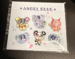 【セブンイレブン限定】エンジェルブルー ぷっくりシール　ナルミヤキャラクターズ