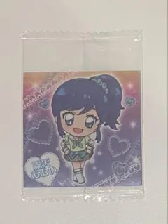 アイカツ　ウエハース　シール　霧矢あおい　R