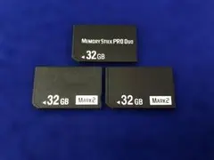 C708 Memory Stick PRO Duo 32GB 3枚セット