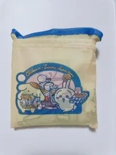 サンリオ　ちいかわ　エコバッグ　うさぎ×ポムポムプリン