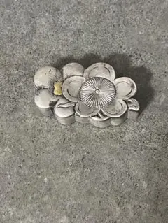 銀製　水滴 金象嵌 在銘　文房具