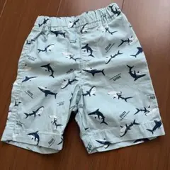 サメ　ハーフパンツ90